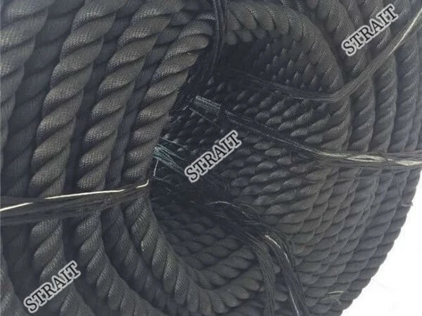 High-Performance Sinking Nylon (Polyester) Rope-3strands black